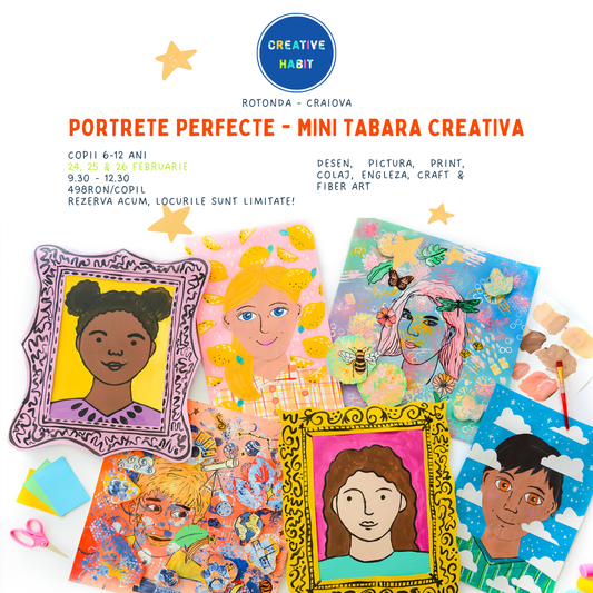 Portretul Perfect - Mini Tabara Creativa