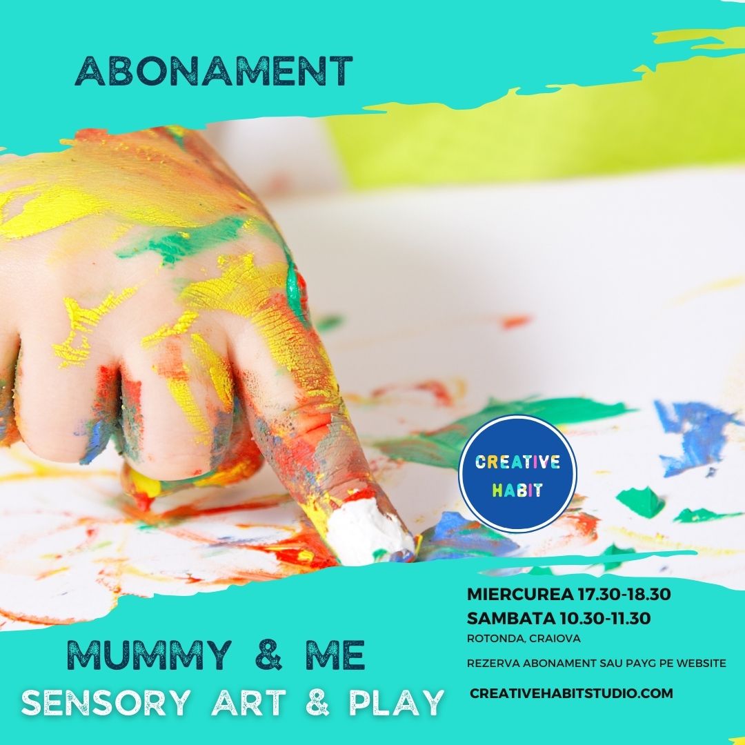 Mummy & Me - Sensory Art & Play - Abonament lunar