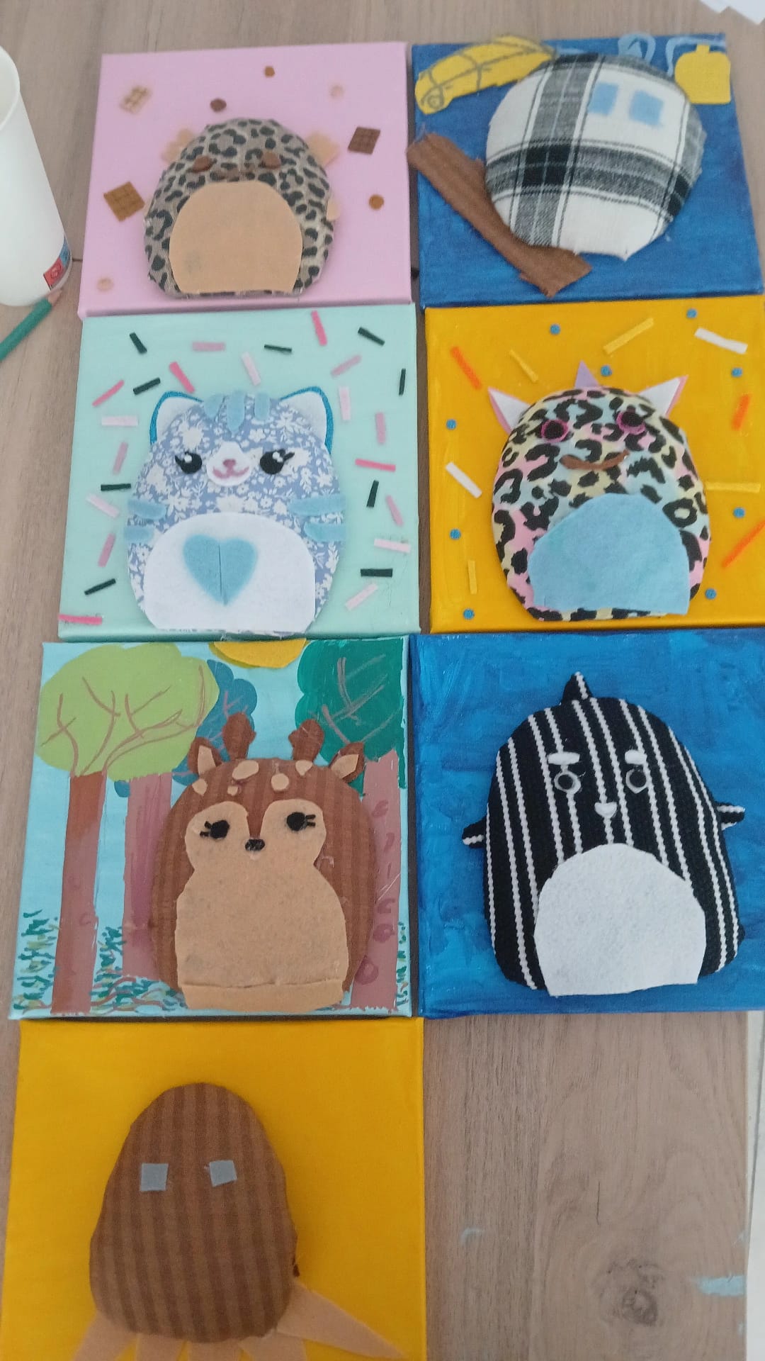 Tema 2 - Squishmallow - Fiber arts & Pictura